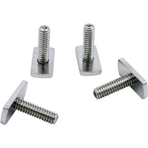 YYST 1/4 Inch - 20 Threads Kayak Rail/Track Screws & Track Nuts T Bolt Hardware Gear Mounting Replacement Kit for Kayaks Canoes Boats Rails