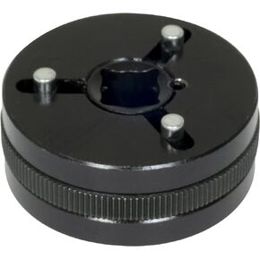 Lisle 25200 Brake Piston Wind Back Tool, 2 & 3 Pin, Black