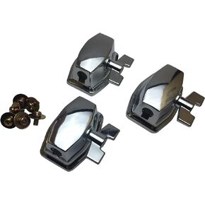Tom/Floor Tom Leg Bracket ROSS Percussion (3 Pack, Black Nickel)