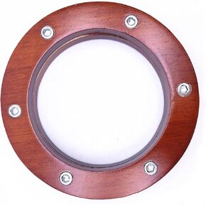 4" Adjustable Port Hole Protector Ring for Bass Drum Percussion Accessories Solid Hardwood