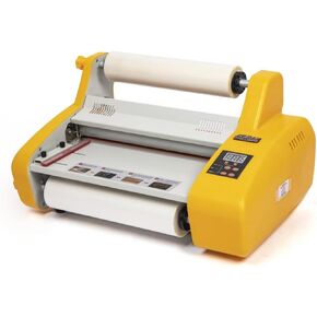 Laminating Machine 13" Hot and Cold Roll Laminator 110V Digital Thermal Laminating Machine for Single/Dual Sides Lamination
