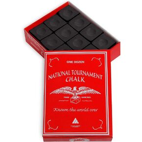 National Tournament Pool cue Billiard Premium Chalk - ONE Dozen in Kuwait