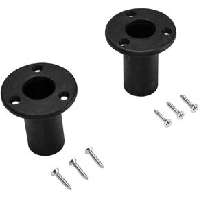 Extreme Max 3005.4092 Mounting Cups for Folding 4-Step Pontoon Ladder (3005.4086) - Pair