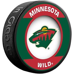 Minnesota Wild Officially Licensed Retro Design Hockey Puck