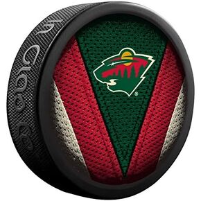 Minnesota Wild Officially Licensed Stitch Design Hockey Puck