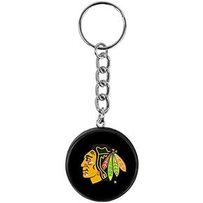 Chicago Blackhawks Officially Licensed Mini Hockey Puck Keychain