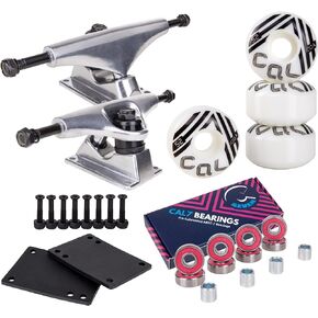 Cal 7 129mm Trucks with Wheels, Bearings, Hardware