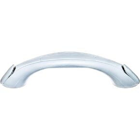 Attwood 2050-5 Ergonomic One-Piece Vinyl Grab Handle, White Finish
