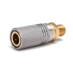 Manloney LLC Universal 8mm Female Foster Quick-Disconnect 1/8 BSPP Male Thread Paintball Coupling Extend Plug Adapter PCP HPA Air Tool Fittings