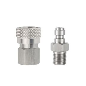 محول تعبئة كرات الطلاء من Universal Foster سريع القطع، تركيبات أدوات الهواء PCP HPA (1/8 NPT FM - 8 مم FM) in Kuwait