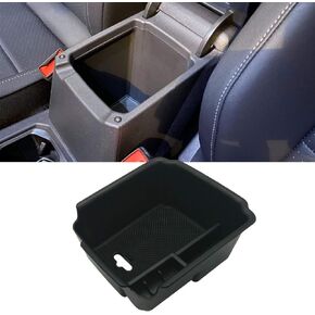 JOJOMARK Compatible with VW Tiguan 2018 2019 2020 2021 2022 2023 2024 and 2022 2023 2024 VW Taos Center Console Tray Organizer Insert ABS Armrest Box Secondary Storage