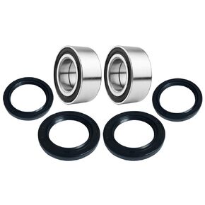 Front Wheel Bearings for 1990-2000 Honda TRX300 FW 300 FourTrax 4x4,2000-2006 Honda TRX350 FM 350 4x4 Rancher,2004-2007 Honda TRX400,2009-2014 Honda TRX420,ID 30m m x OD 50mm x W 20mm