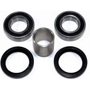 ATVWorks Compatible/Replacement for Kawasaki Mule Front Axle/Suspension/Knuckle Wheel Bearings, Seals, & Spacer/Collar Kit - KAF620 / KAF590 / 2510/3010 / 4010