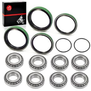 MOTO1988 Front Wheel Hub Strut Bearings & Seals Kit for Polaris Sportsman 335 400 500 Magnum 325 425 500 Scrambler 400 500 Worker 335 500 Big Boss 400L 500 3554506 3554509 3610019 3610028 3554507
