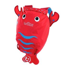 Trunki Kid’s Waterproof Swim & Gym Bag – PaddlePak Pinch Lobster (Red)