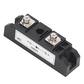 2 Terminal Bridge Rectifier 100A 1600V Diode Rectifier Power Module with Copper Plate Cooling for PWM Inverter Current Input
