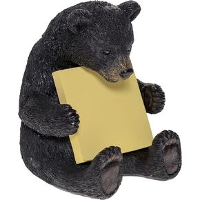 حامل ملاحظات Pine Ridge Black Bear Post It، موزع ملاحظات ملون بعد ذلك، ملحقات مكتب الحياة البرية الريفية ديكور الطاولة in Kuwait
