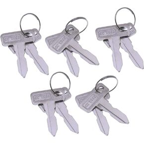 10PCS 1012505 17063-G01 Key for Club Car DS 1982-Up and 2004-Up Club Car Precedent Gas Electric Golf Carts