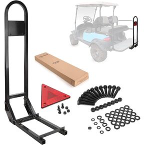 10L0L Universal Golf Cart Rear Safety Grab Bar Compatible with Yamaha Club Car EZGO Golf Cart