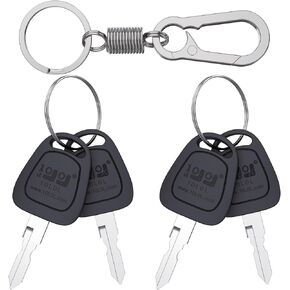 10L0L 4 Pack Golf Cart Keys for Club Car DS 1982-up, Club Car Precedent 2004-up, Replace OEM 1012505