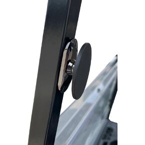 Golf Cart Magnetic iPhone Mount & Holder Compatible with MagSafe. Attaches magnetically to Golf cart or Any Metal Surface. Strong Magnets for Secure mounting. (for iPhones 12, 13, 14, 15 Series)