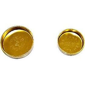 DNJ FPS3165 Freeze Plug Set (Brass) for 99-15 Chevrolet, GMC, Isuzu 4.8L-5.3L V8 OHV Naturally Aspirated Designation L20,LMF,LC9,LMG,LH8,LS4,-,LH6,L59,L33,LM4