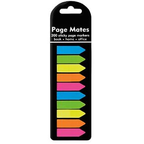 Neon Arrows Page Mates (Set of 200 Sticky Notes)