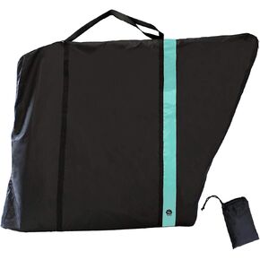 GORIX Bike Travel Bag Case Carry Transport Storage Luggage Road Mountain Bicycle (GX-Ca2(Global Edition)) (Celeste)