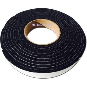 FireBlack® 220 Gasket for Vision Grill Super high Temp Black self Stick lid Seal