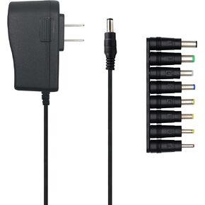 AC to DC 9V 1.5A Power Supply Adapter with 5.5mm x 2.1mm Connector Plug for Android Tablets Webcam Routers Toys Recorder Bluetooth Speaker