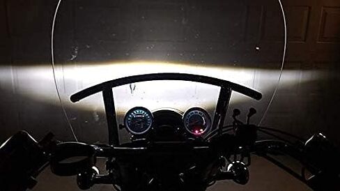 مصباح أمامي Valkyrie LED كروم غير هالو - لا يتطلب دعامة - التوصيل والتشغيل Daymaker - متوافق مع Honda Valkyrie in Kuwait