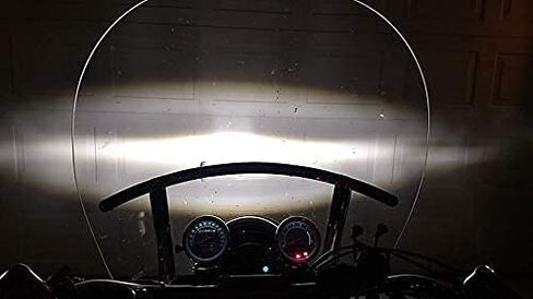 مصباح أمامي Valkyrie LED كروم غير هالو - لا يتطلب دعامة - التوصيل والتشغيل Daymaker - متوافق مع Honda Valkyrie in Kuwait