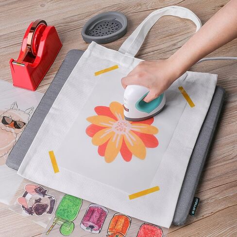 OFFNOVA Heat Tape Dispenser and Tapes Kit for Sublimation, a Desktop Holder and 2 Rolls 33m x 10mm Heat Resistant Tape for Cricut and More (Red) in Saudi Arabia