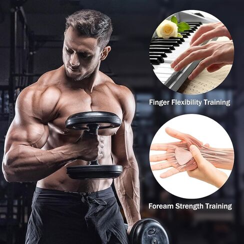Suaoilblna Grip Strength Trainer، المقبض، مقوي الأصابع، مقوي قبضة اليد، تمارين اليد للقوة، تمرين الأصابع وتقوية اليد، مقوي الساعد، أسود-01 in Saudi Arabia
