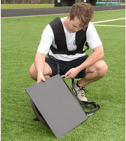 TAP، مزلجة مسطحة القاع، أسود، 26 بوصة × 20 بوصة × 5 بوصة in Kuwait