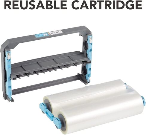 GBC Foton 30 Automated Pouch-Free Laminator with Starter Film-Cartridge Included (FOTON30120NA) & GBC 3 Mil Foton 30 Reloadable Cartridge, 185' Laminating Film (FOTONRC003C) in Saudi Arabia