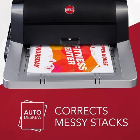 GBC Foton 30 Automated Pouch-Free Laminator with Starter Film-Cartridge Included (FOTON30120NA) & GBC 3 Mil Foton 30 Reloadable Cartridge, 185' Laminating Film (FOTONRC003C) in Saudi Arabia