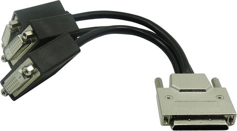 كابل ومحول VHDCI-VHDCI(SCSI 68Pin) M إلى 3 منافذ DVI-D(24+1) F كابل منفصل لبطاقات الرسومات NVIDIA وVisionTek in Kuwait