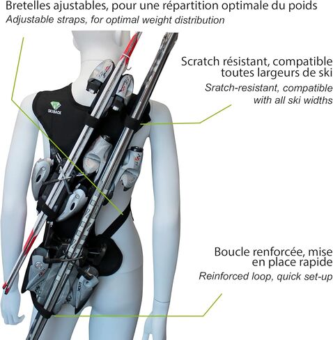 حاملة تزلج Skiback لزوجين in Kuwait