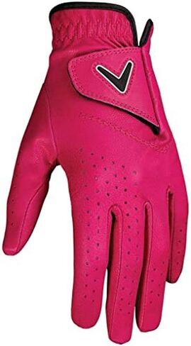 Callaway Golf Opti Color Glove (Worn on Left Hand, Ladies, Medium, Pink) in Kuwait
