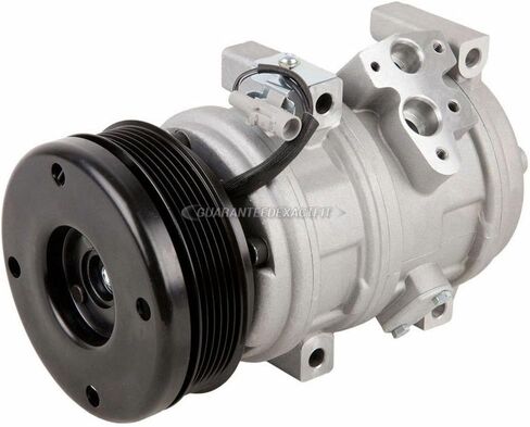 ضاغط التيار المتردد ومجموعة تكييف الهواء لسيارة Toyota Tundra V8 2000 2001 2002 2003 - يشمل المجفف وصمام التمدد وزيت PAG وحلقات O - BuyAutoParts 60-81147RK NEW in Kuwait