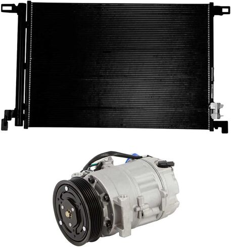 لأودي Q7 2017 2018 2019 ضاغط تيار متردد مع مكثف ومجفف مكيف الهواء - BuyAutoParts 61-97163R3 جديد in Saudi Arabia