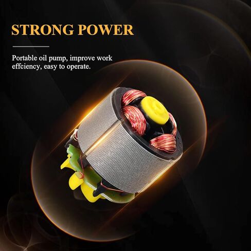 مضخة تغيير الزيت الكهربائية 12 فولت من Vevitts، مضخة نقل شفط المياه بدون فرشاة، مضخة مياه دوارة لخزان الأسماك 12 فولت، كابل سلك 5 متر مع مفتاح in Kuwait