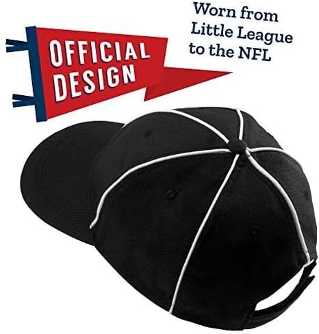 مستلزمات الحكم - قبعة حكم الحكم الرسمية وصفارة المدربين المصنوعة من الفولاذ المقاوم للصدأ مع حبل - أشرطة لاصقة وحلقة قابلة للتعديل للحكام، والقضاة، ورجل الخط، وأزياء كرة القدم in Kuwait