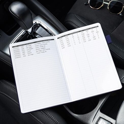 Clever Fox Auto Mileage Log Book – Vehicle Logbook with Mileage, Expense, Gas Consumption & Lubrication Trackers – Driving Logger for Car Records – A5 Size, 1,674 Mileage Entries (Gray) in Saudi Arabia