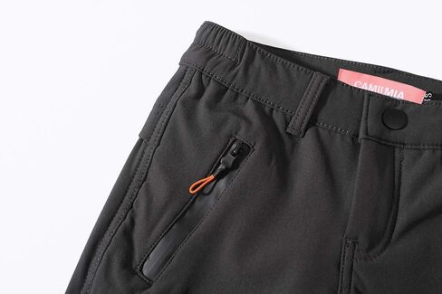 Camii Mia-Big-Girls-Fleece-Chiking-Pants-Snow Ski مقاوم للماء الشتاء السراويل الدافئة عادية تناسب السببية in Saudi Arabia