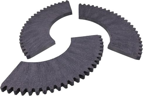 Chamixx 3 Piece 11'' Fiber Clutch Disk A5579E WTD-11-002 2-03563 Compatible with WPT Rockford Twin Disc SP111 SP211 SP111HP3 SP211HP3 NACD PEC With 72 Teeth in Saudi Arabia