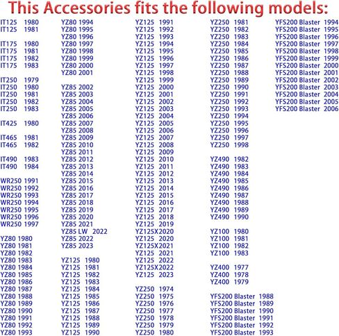 كاتم صوت العادم يبقى لياماها بلاستر 200 IT125 IT175 IT250 IT425 IT465 IT490 YZ80 YZ85 YZ100 YZ125 YZ250 YZ400 YZ490 565-14771-00-00 جبل ماسورة العادم in Kuwait