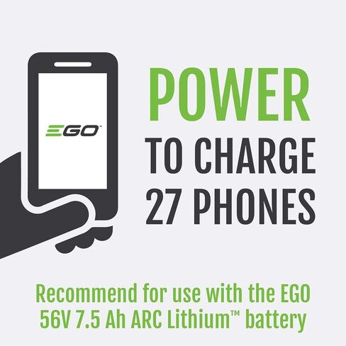 EGO Power+ PAD5000 Nexus Escape 400 واط عاكس، بطارية وشاحن غير متضمن، 7.7 × 4.72 × 8.2 بوصة in Kuwait