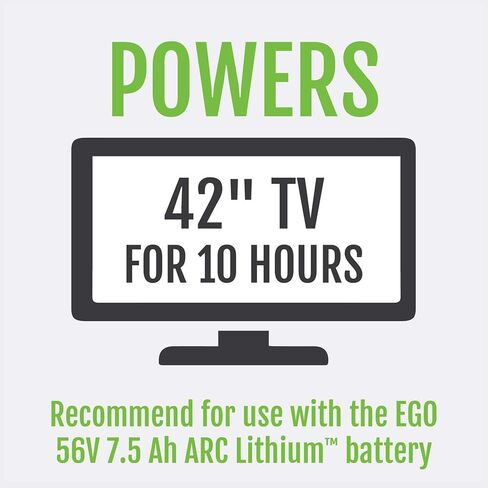 EGO Power+ PAD5000 Nexus Escape 400 واط عاكس، بطارية وشاحن غير متضمن، 7.7 × 4.72 × 8.2 بوصة in Kuwait